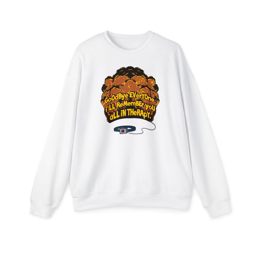 Goodbye Everyone Nostalgic Cartoon Sweatshirt