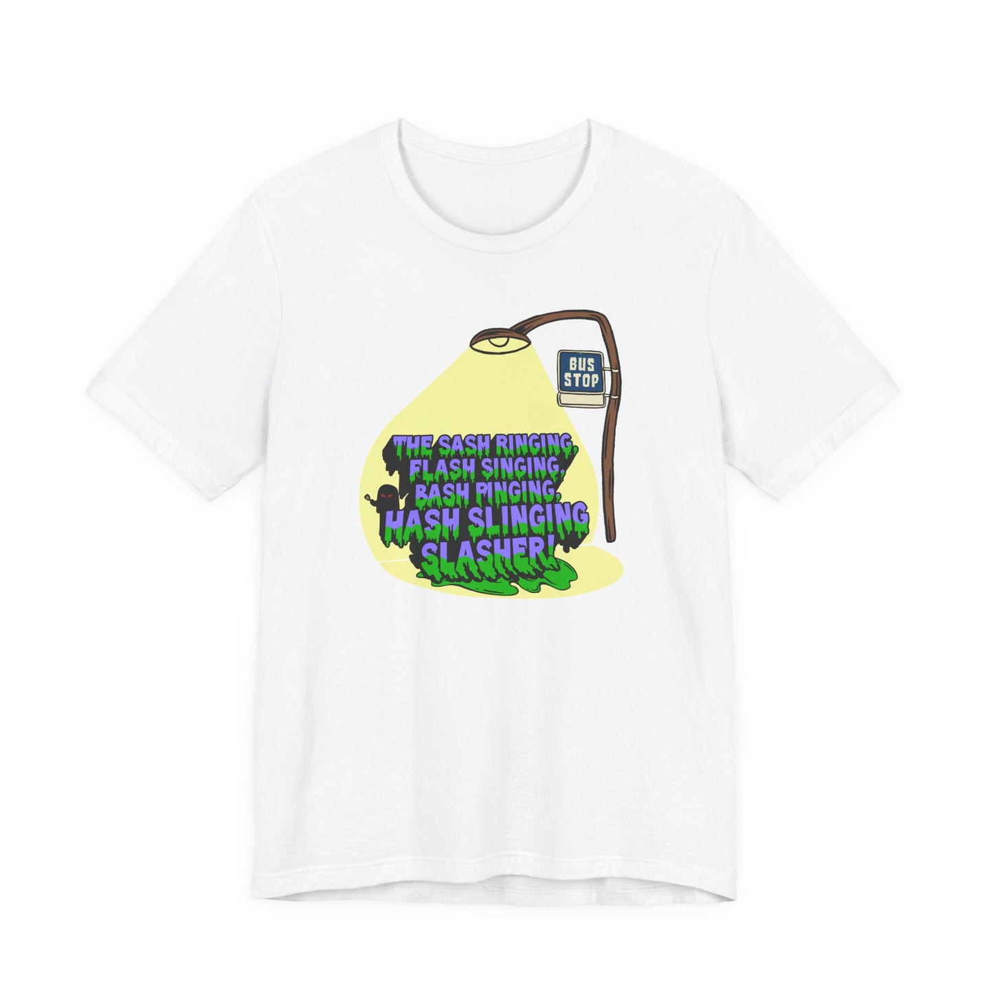 Hash Slinging Slasher Nostalgic Cartoon Tee