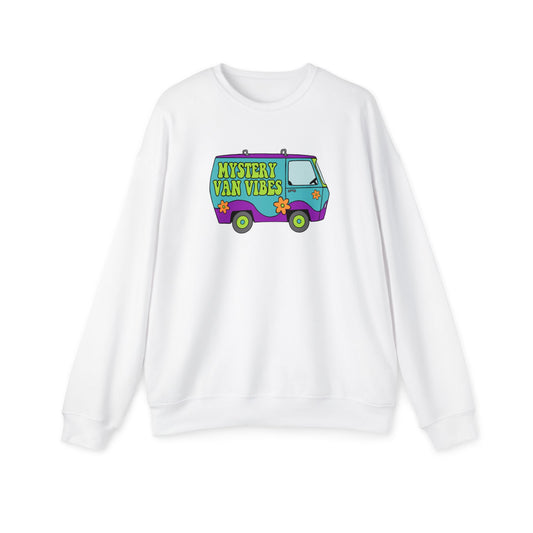 Mystery Van Vibes Nostalgic Cartoon Sweatshirt