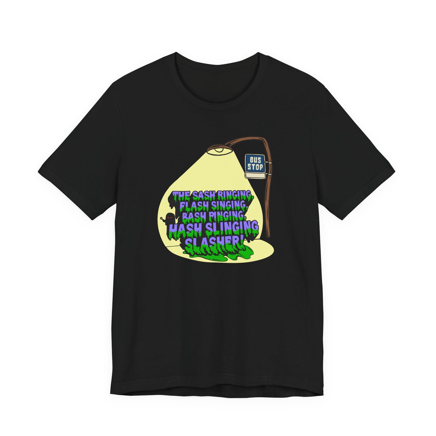 Hash Slinging Slasher Nostalgic Cartoon Tee