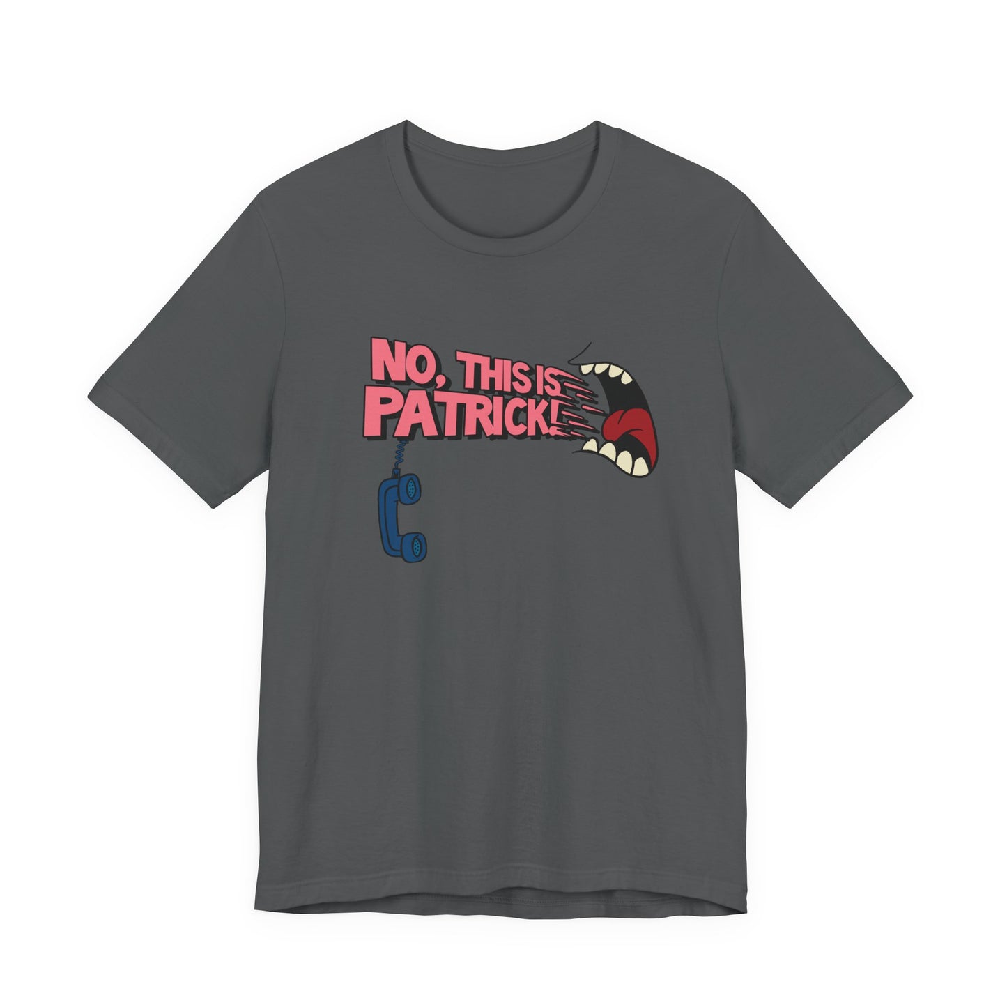 No This is Patrick Nostalgic Cartoon Tee