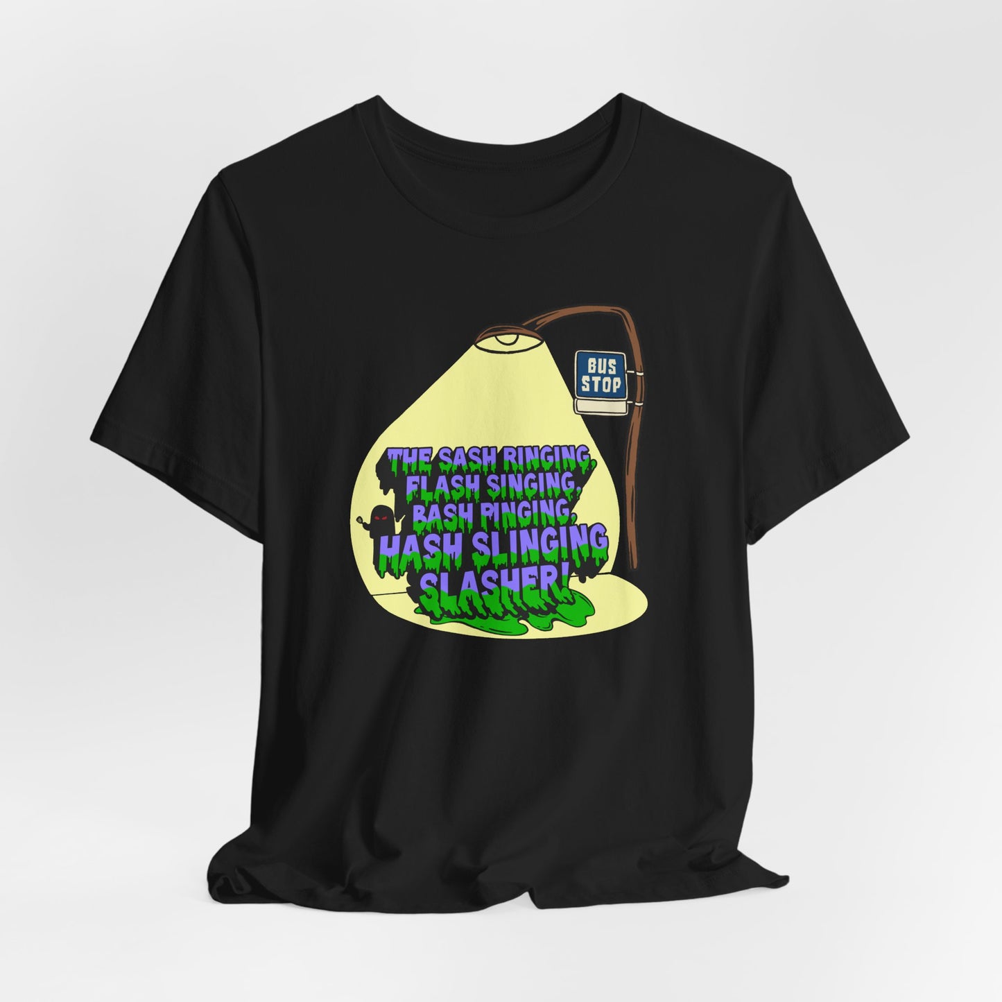 Hash Slinging Slasher Nostalgic Cartoon Tee