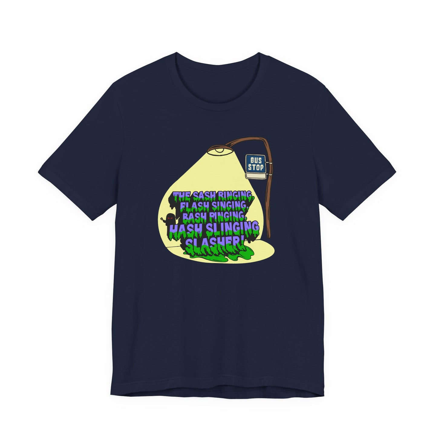 Hash Slinging Slasher Nostalgic Cartoon Tee
