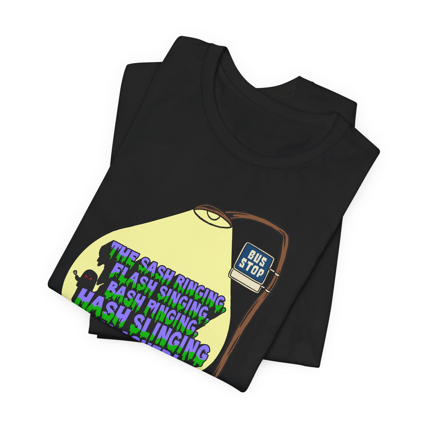 Hash Slinging Slasher Nostalgic Cartoon Tee