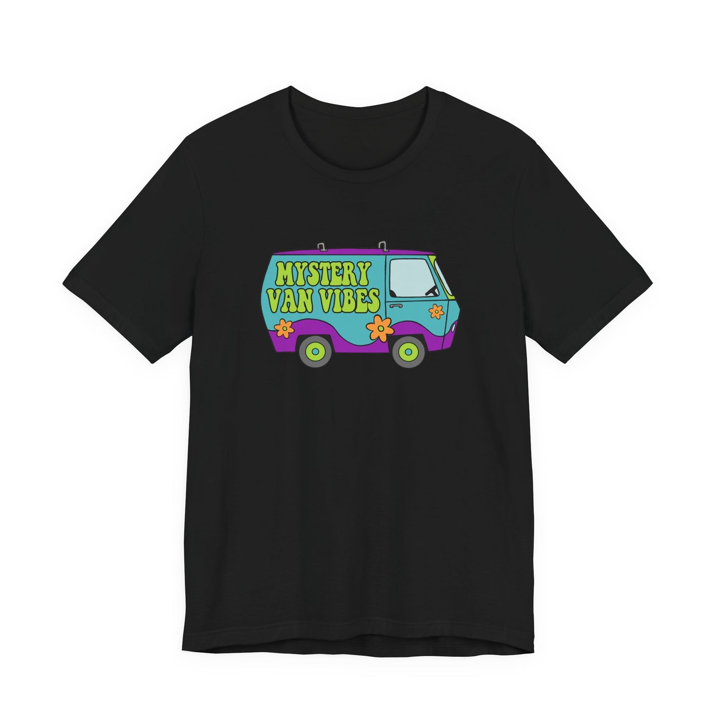 Mystery Van Vibes Nostalgic Cartoon Tee
