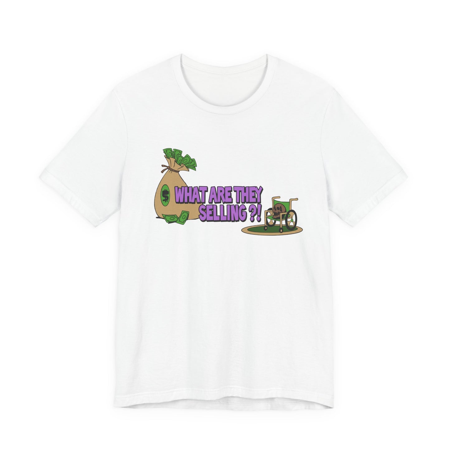 What Are They Selling Nostalgic Cartoon Tee