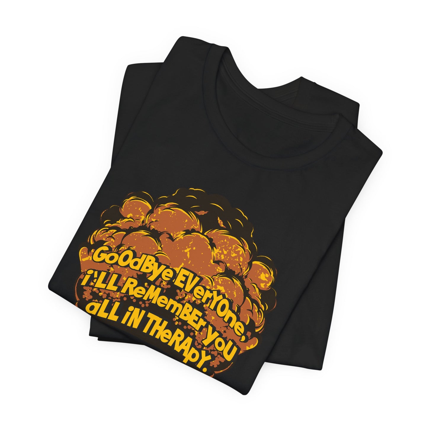 Goodbye Everyone Nostalgic Cartoon Tee