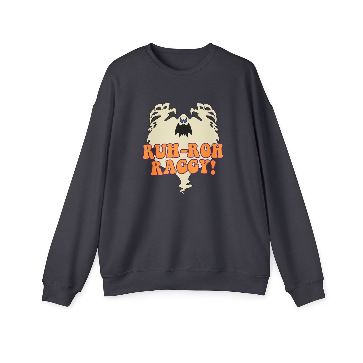 Ruh-Roh Raggy Nostalgic Cartoon Sweatshirt Dark Grey