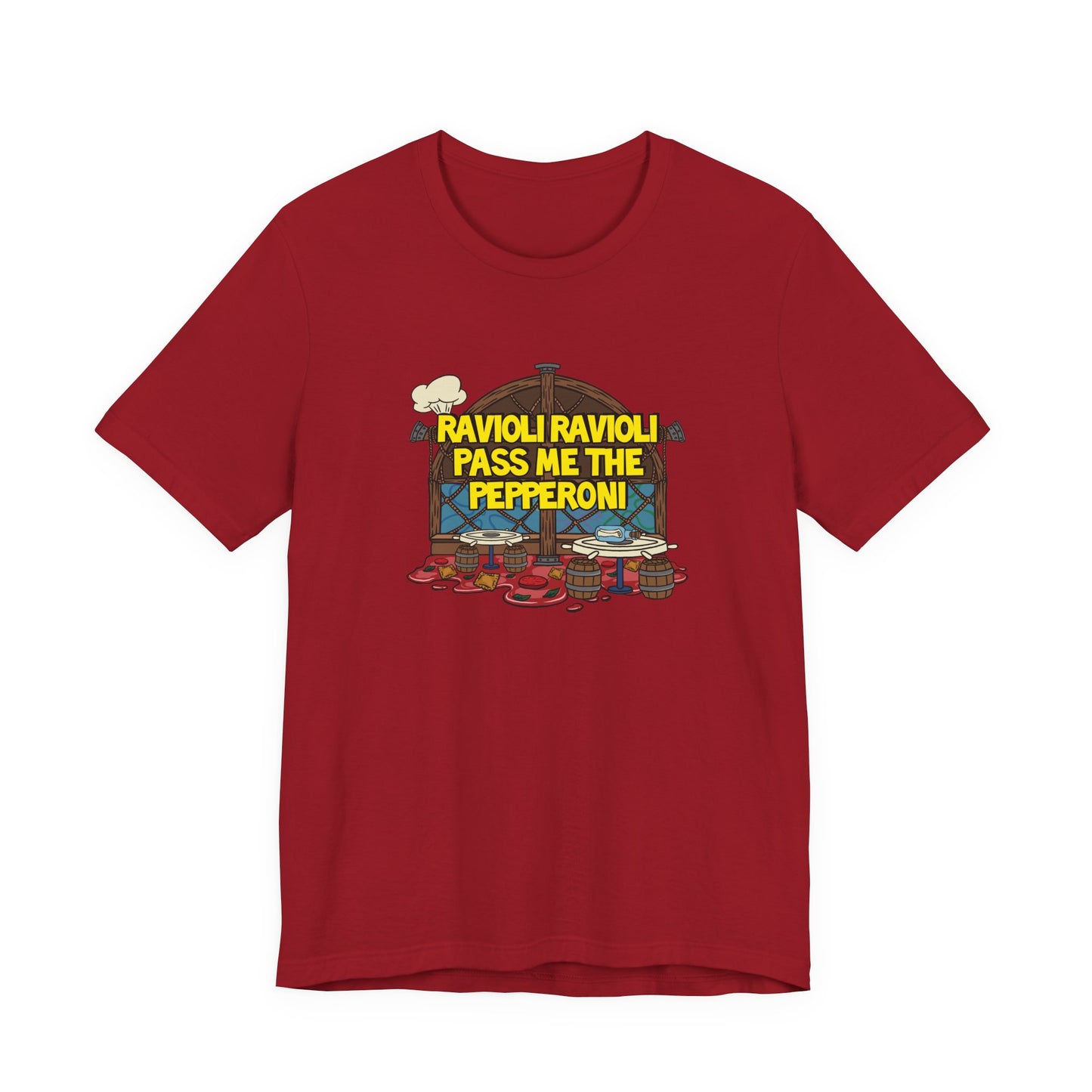 Ravioli Ravioli Nostalgic Cartoon Tee