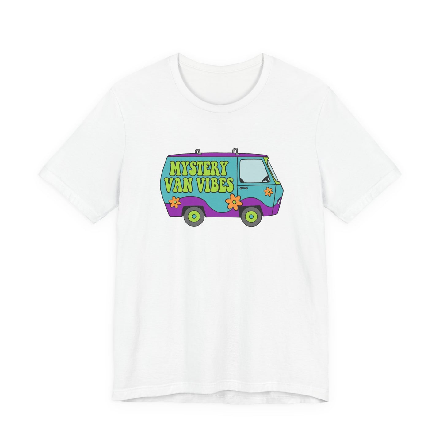 Mystery Van Vibes Nostalgic Cartoon Tee