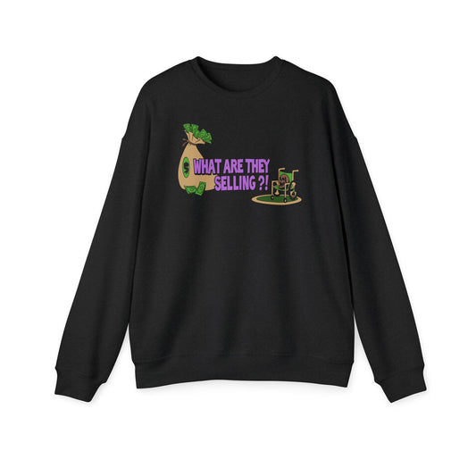 What Are They Selling Nostalgic Cartoon Sweatshirt