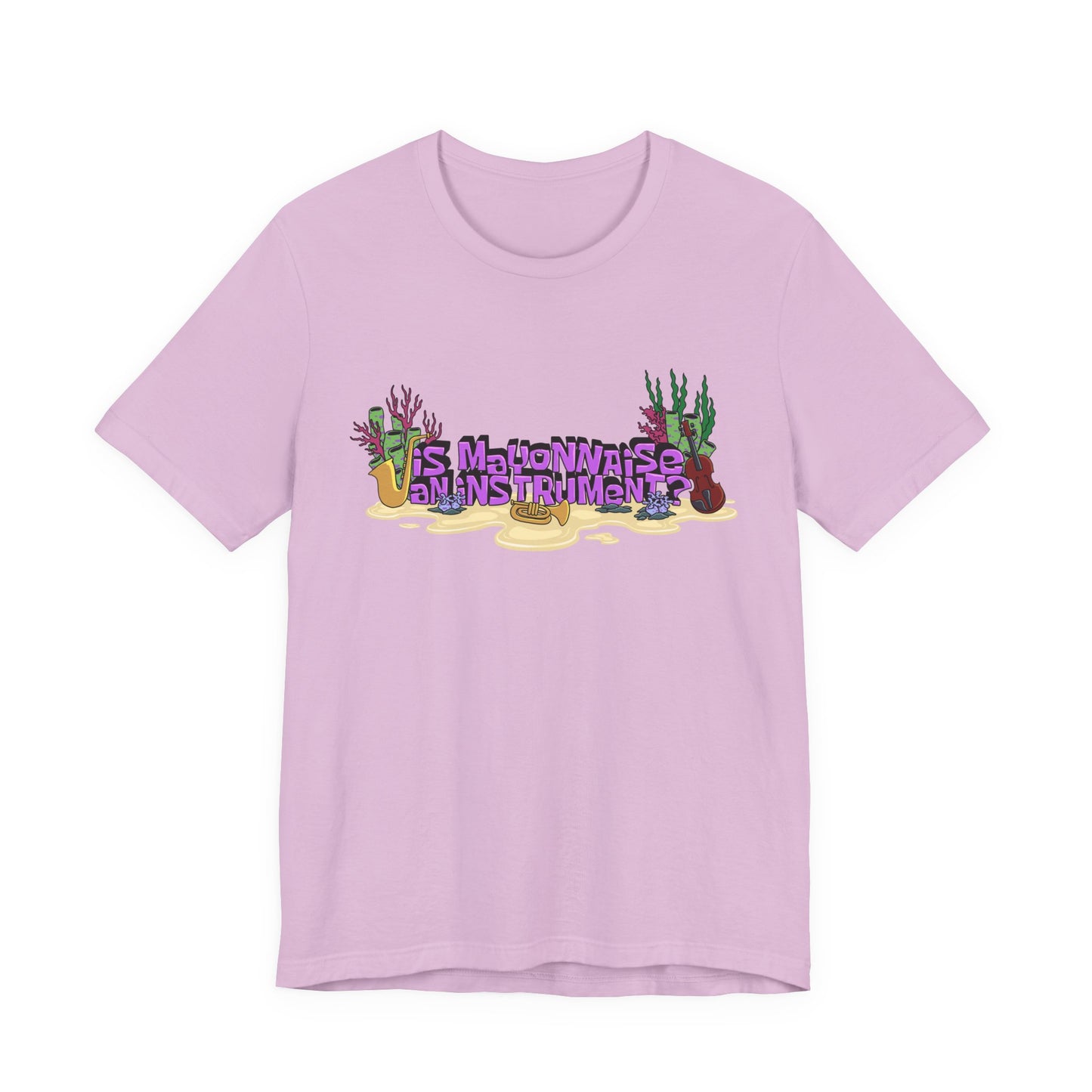 Is Mayonnaise an Instrument Nostalgic Cartoon Tee