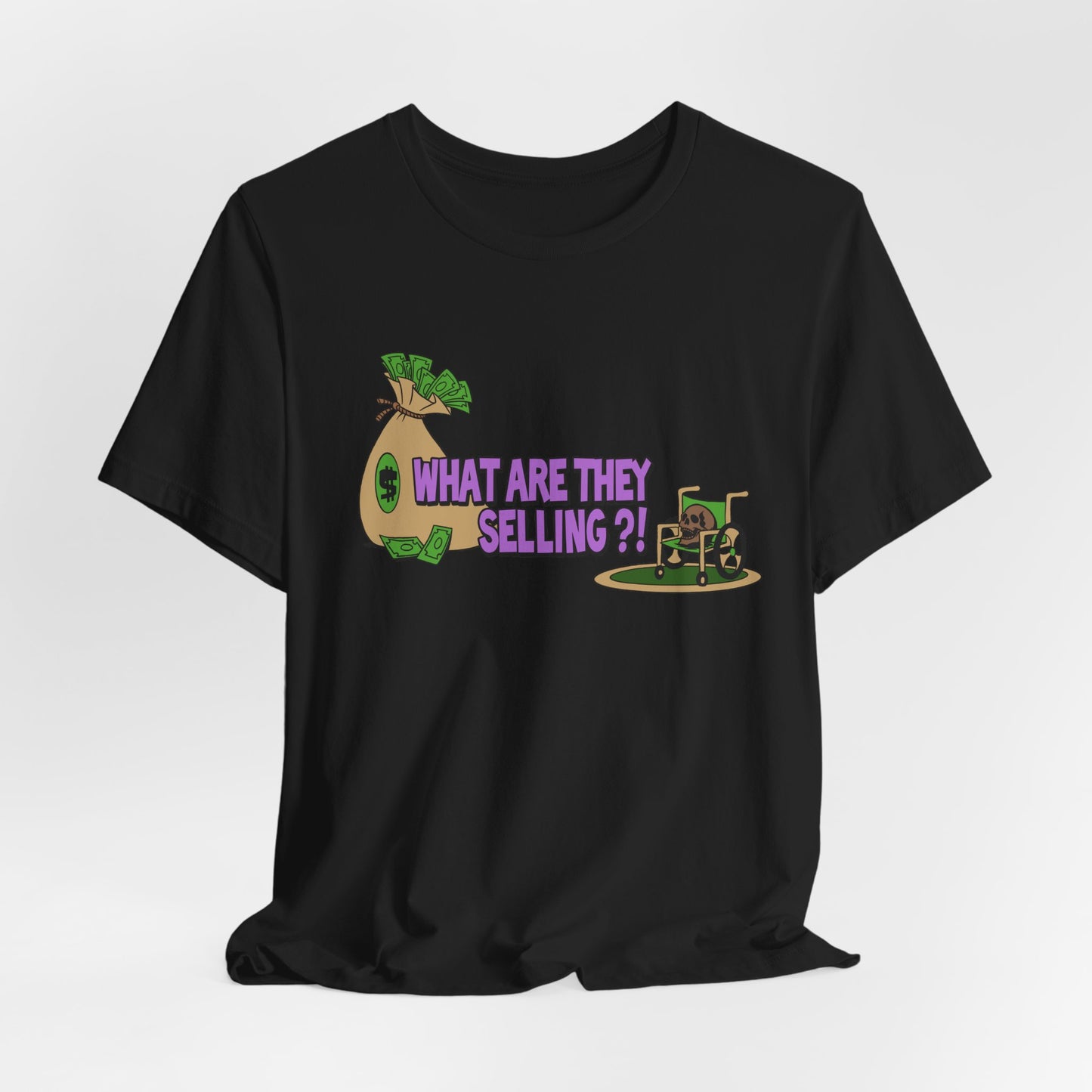 What Are They Selling Nostalgic Cartoon Tee