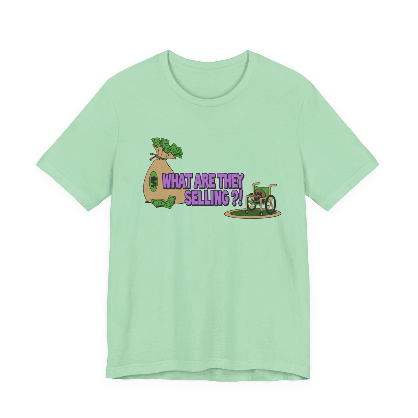 What Are They Selling Nostalgic Cartoon Tee