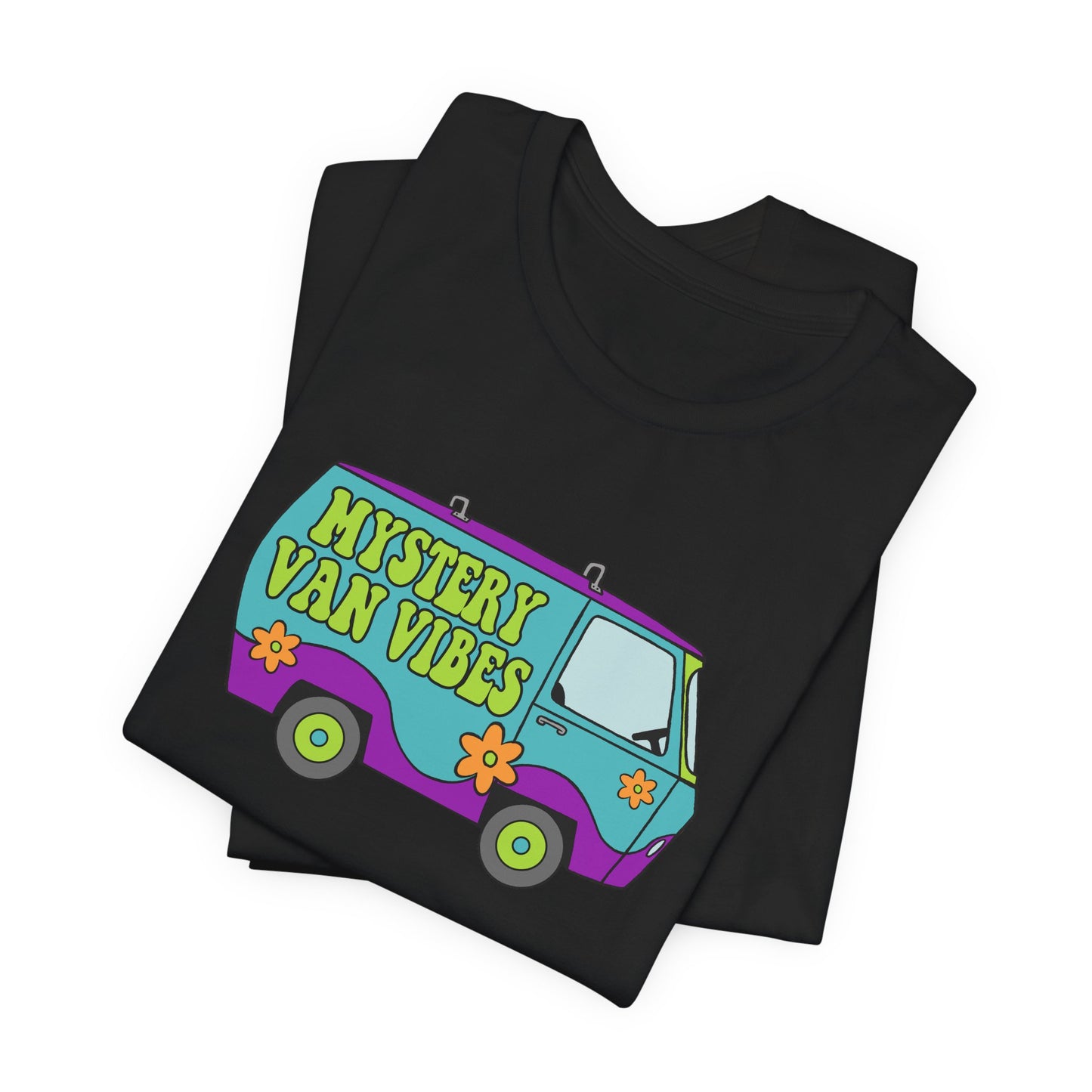 Mystery Van Vibes Nostalgic Cartoon Tee