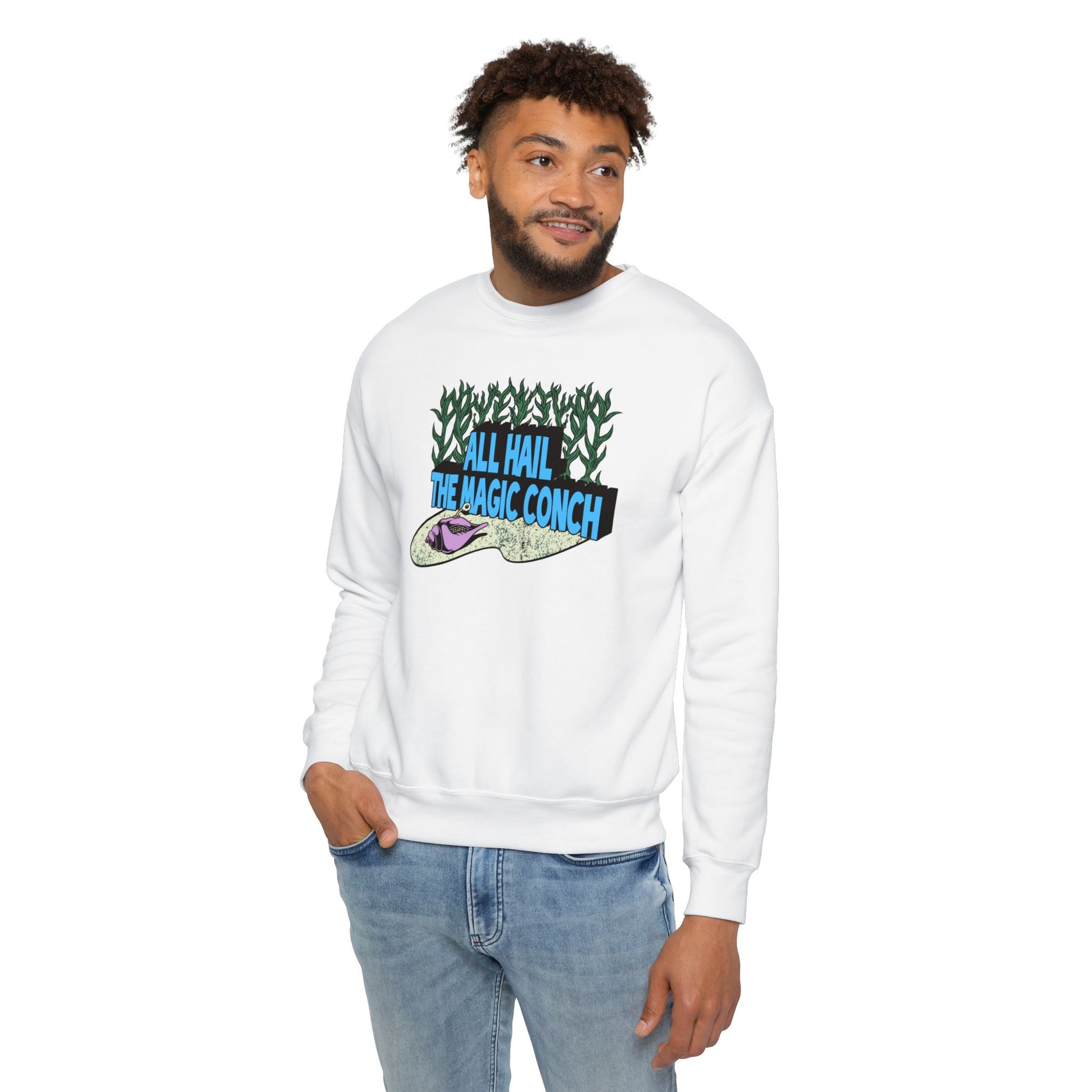 Magic Conch Nostalgic Cartoon Sweatshirt