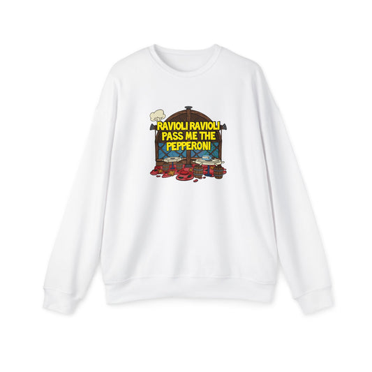 Ravioli Ravioli Nostalgic Cartoon Sweatshirt