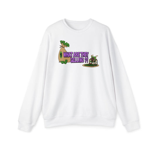 What Are They Selling Nostalgic Cartoon Sweatshirt