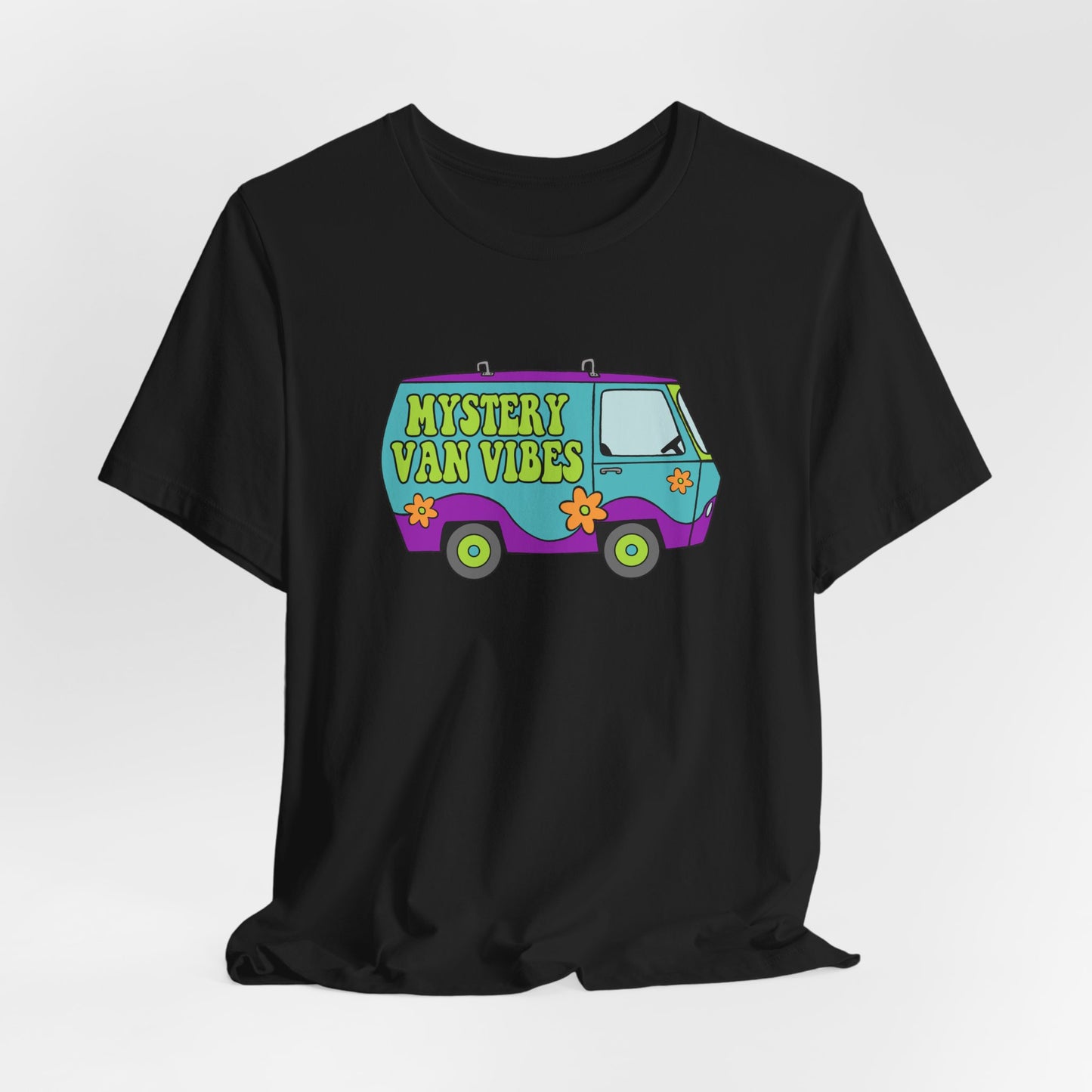 Mystery Van Vibes Nostalgic Cartoon Tee