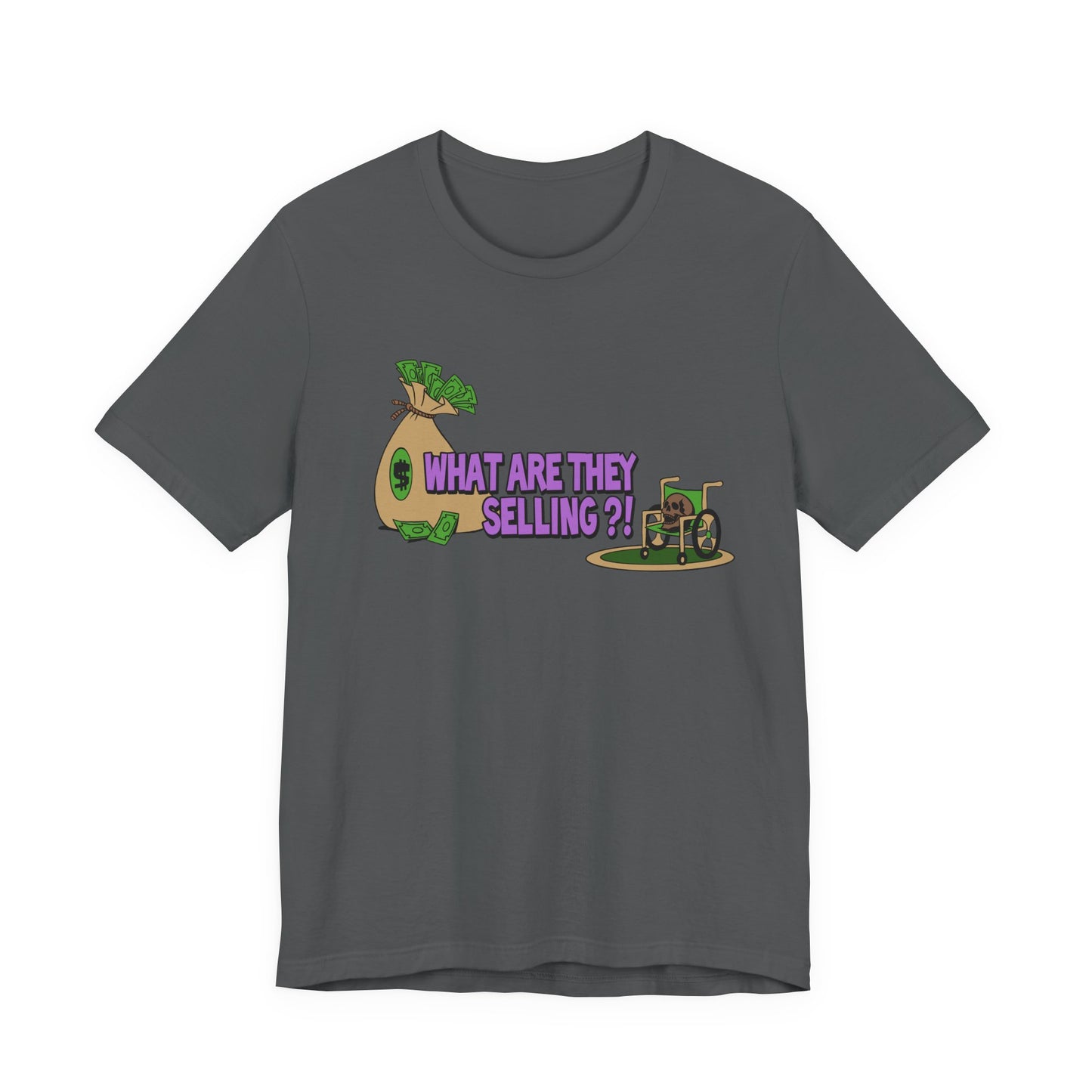 What Are They Selling Nostalgic Cartoon Tee
