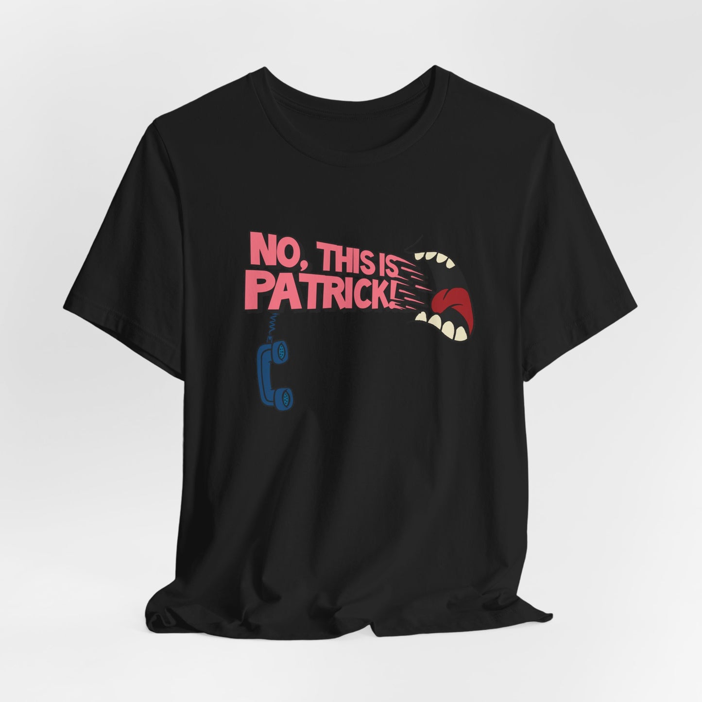 No This is Patrick Nostalgic Cartoon Tee