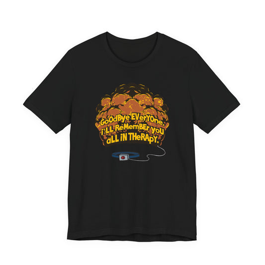 Goodbye Everyone Nostalgic Cartoon Tee