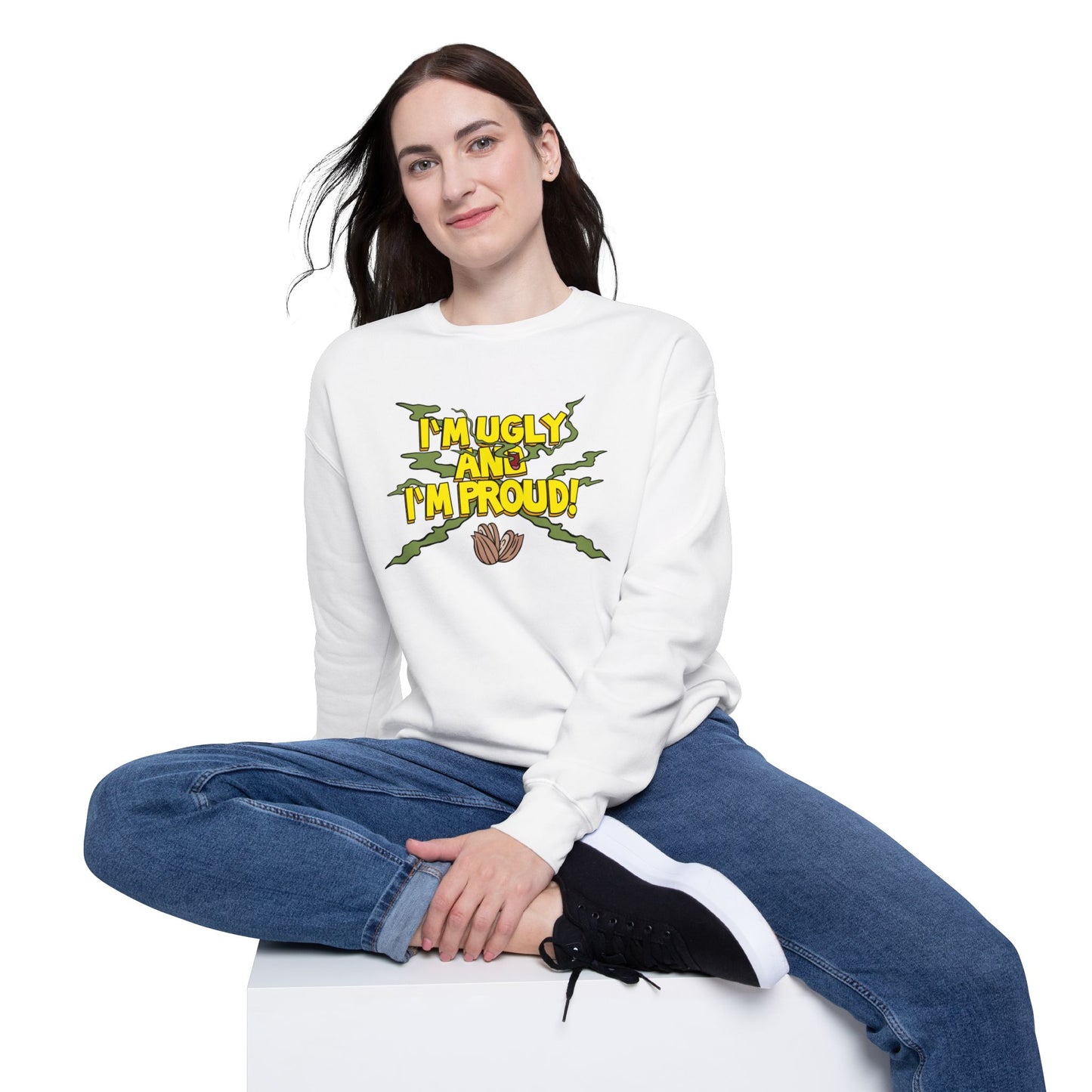 Ugly and Proud Nostalgic Cartoon Sweatshirt