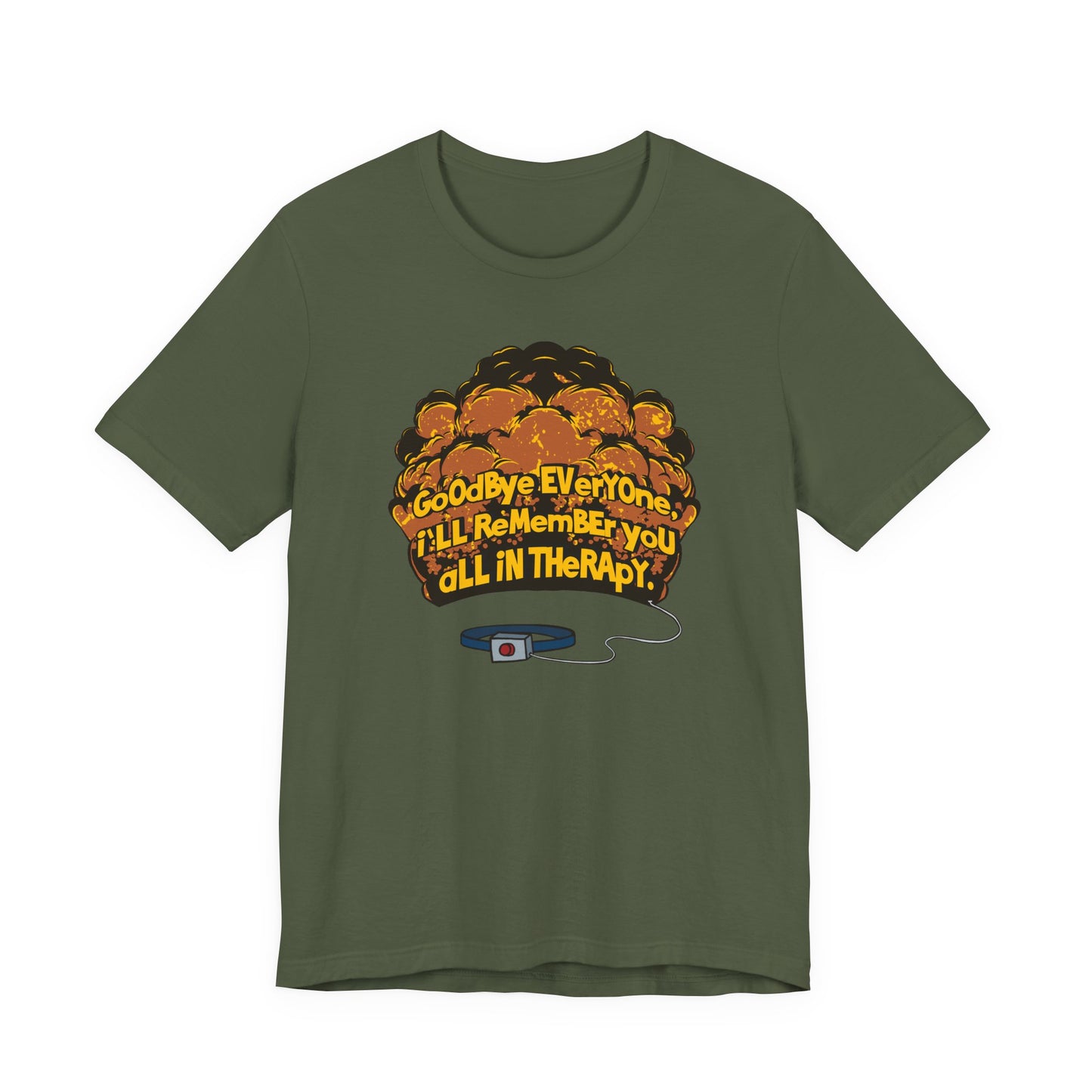 Goodbye Everyone Nostalgic Cartoon Tee