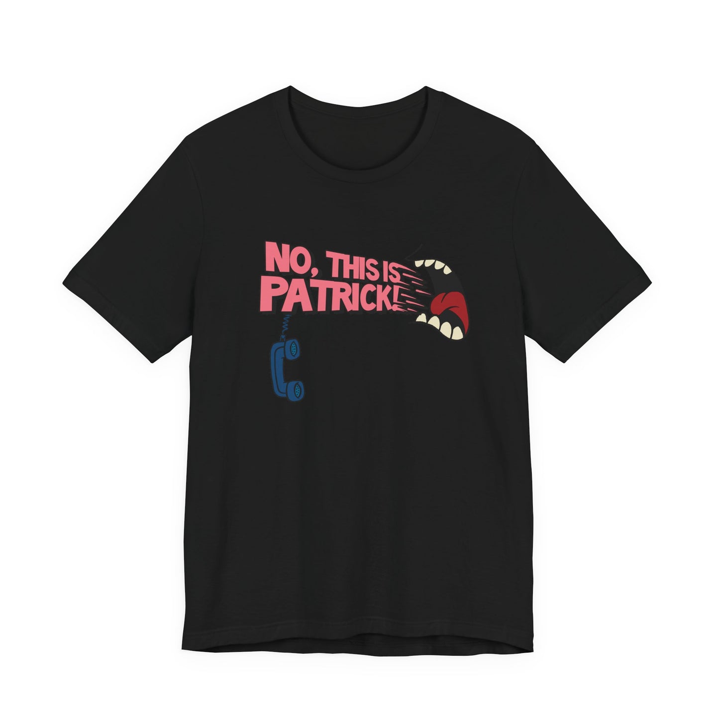 No This is Patrick Nostalgic Cartoon Tee