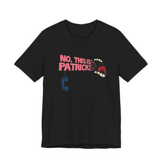 No This is Patrick Nostalgic Cartoon Tee