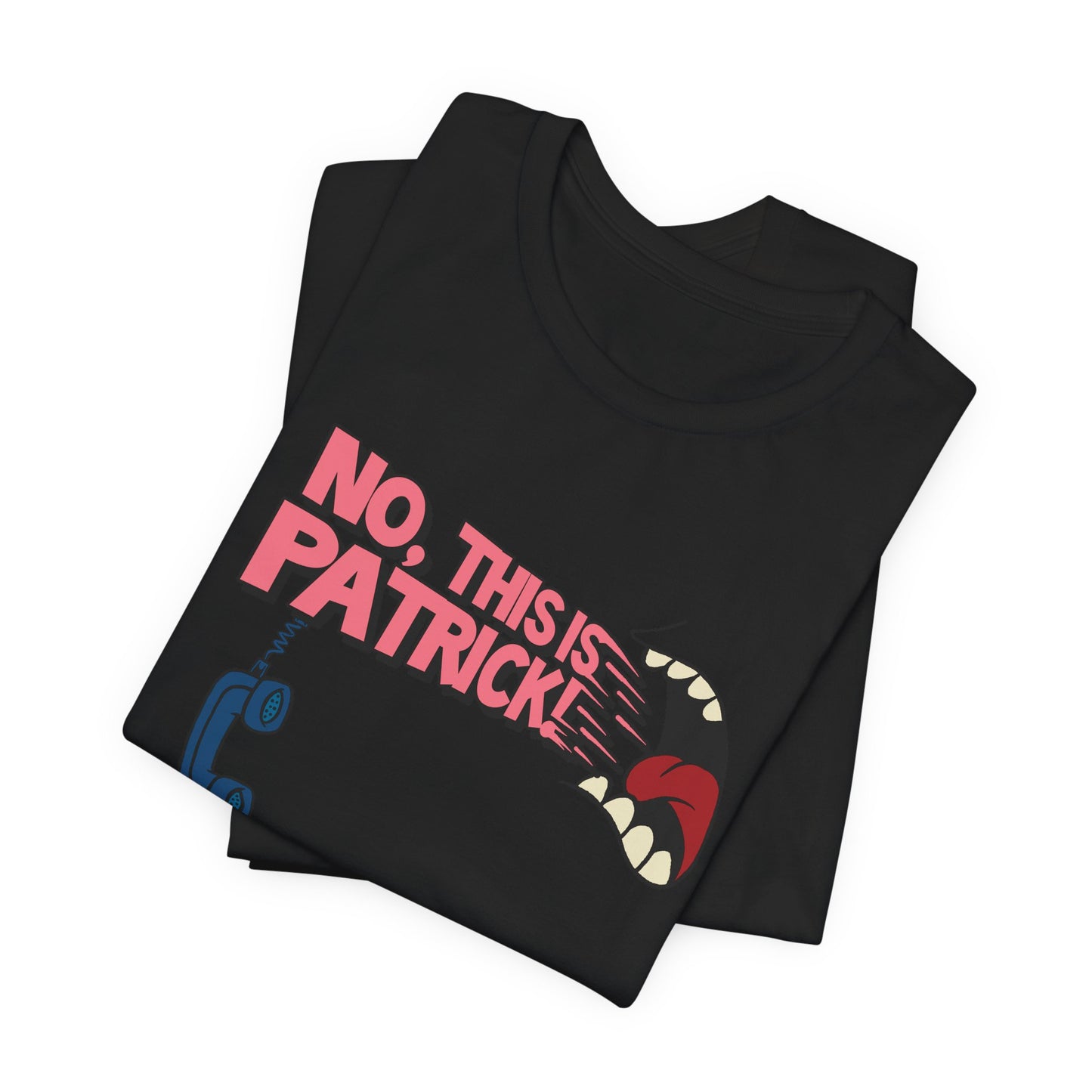 No This is Patrick Nostalgic Cartoon Tee