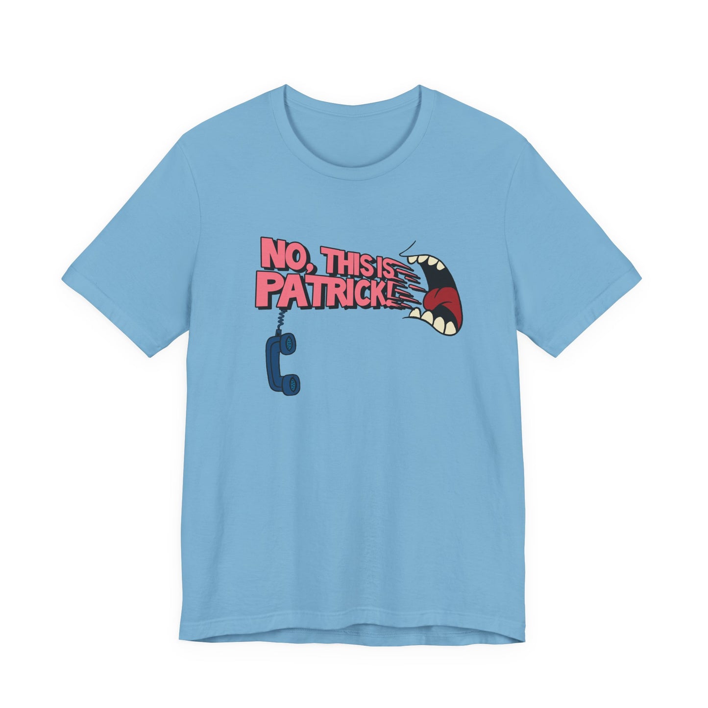 No This is Patrick Nostalgic Cartoon Tee