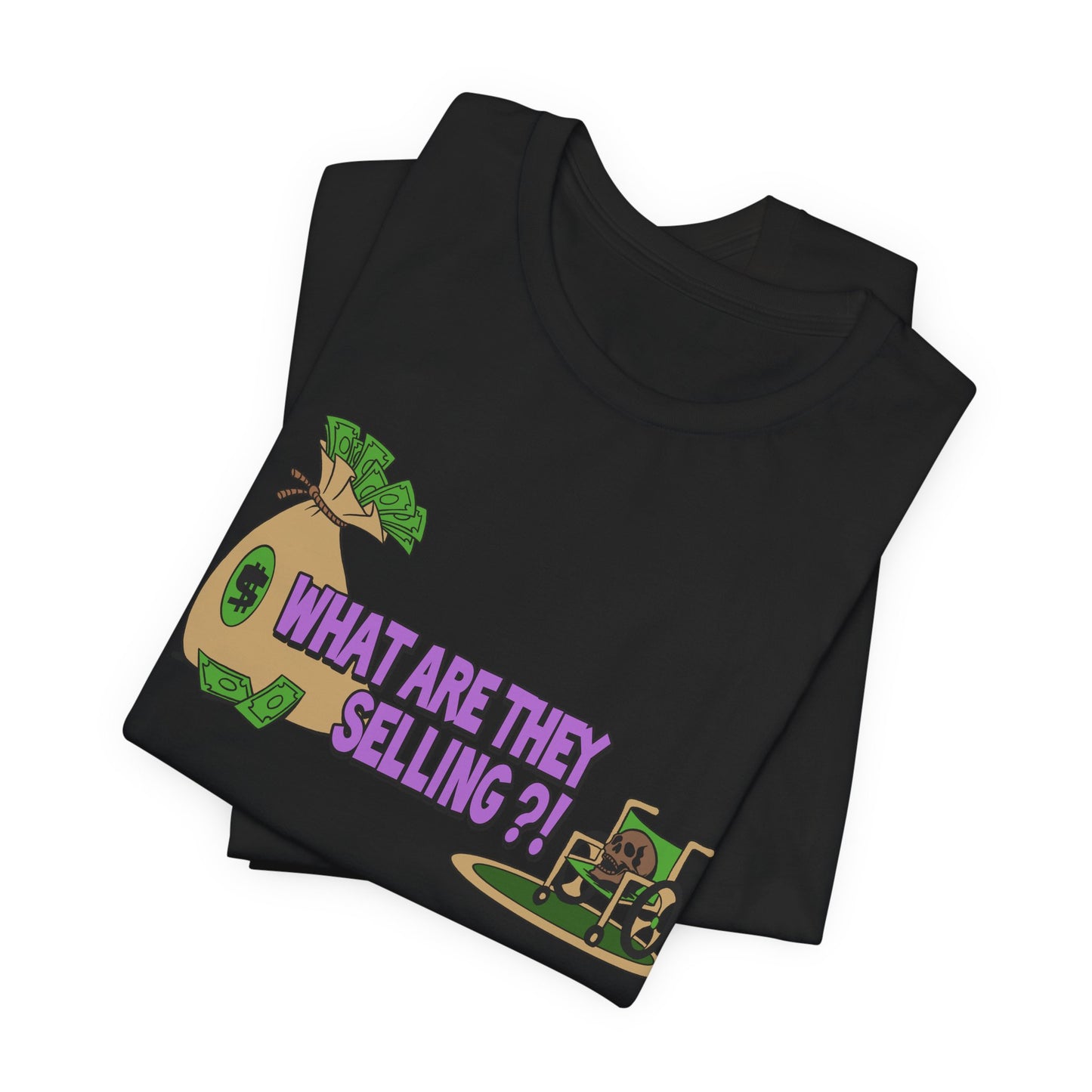 What Are They Selling Nostalgic Cartoon Tee